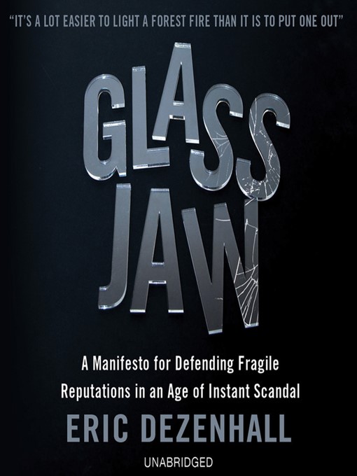 Title details for Glass Jaw by Eric Dezenhall - Available